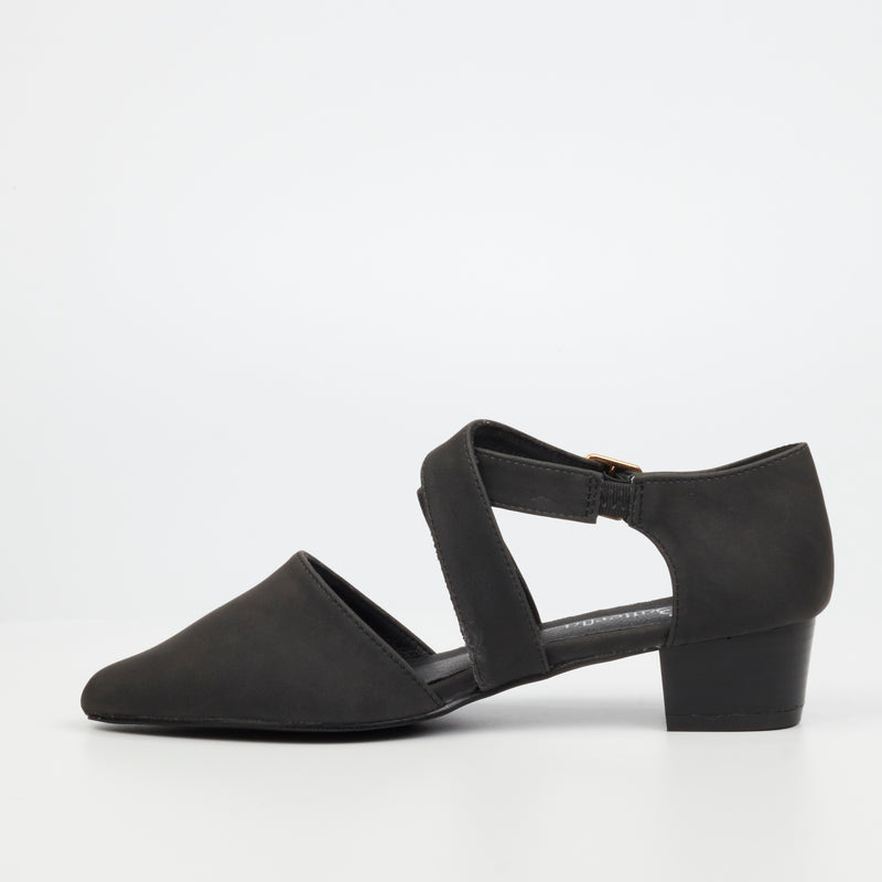 Butterfly Feet Sling 8 Heel - Black footwear Butterfly Feet   