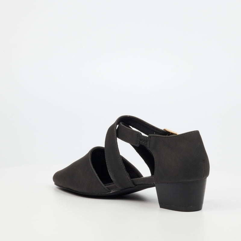 Butterfly Feet Sling 8 Heel - Black footwear Butterfly Feet   