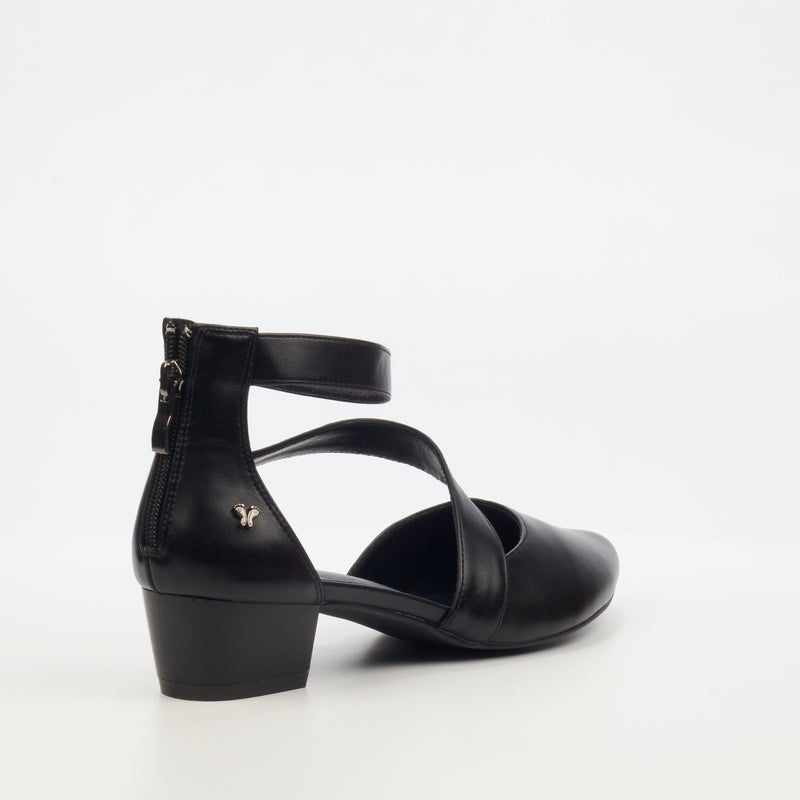 Butterfly Feet Sling 9 Heel - Black footwear Butterfly Feet   