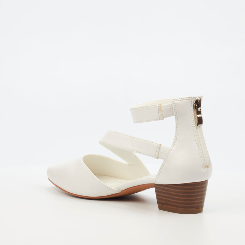 Butterfly Feet Sling 9 Heel - White footwear Butterfly Feet   