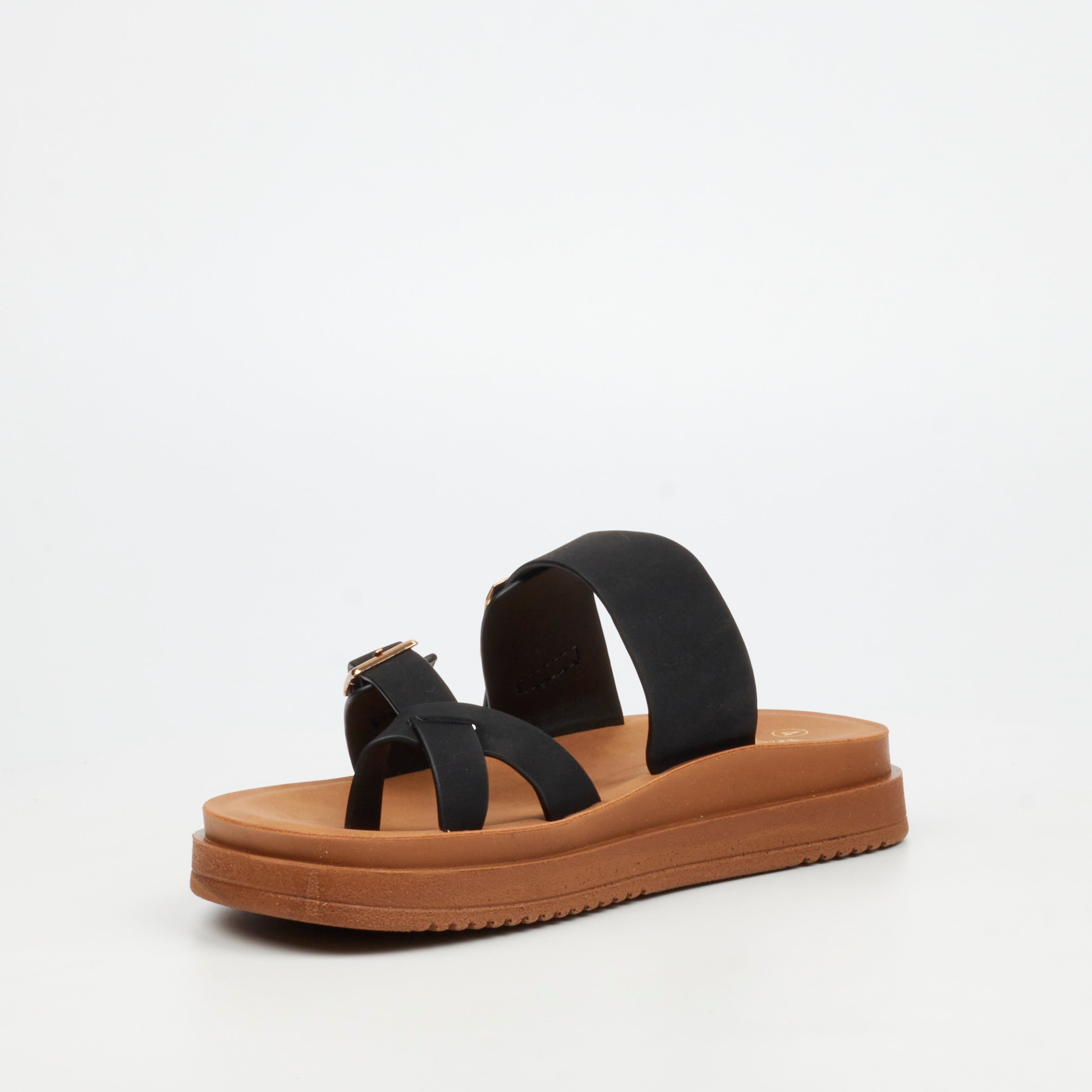 Butterfly Feet Slope 1 Sandal - Black footwear Butterfly Feet