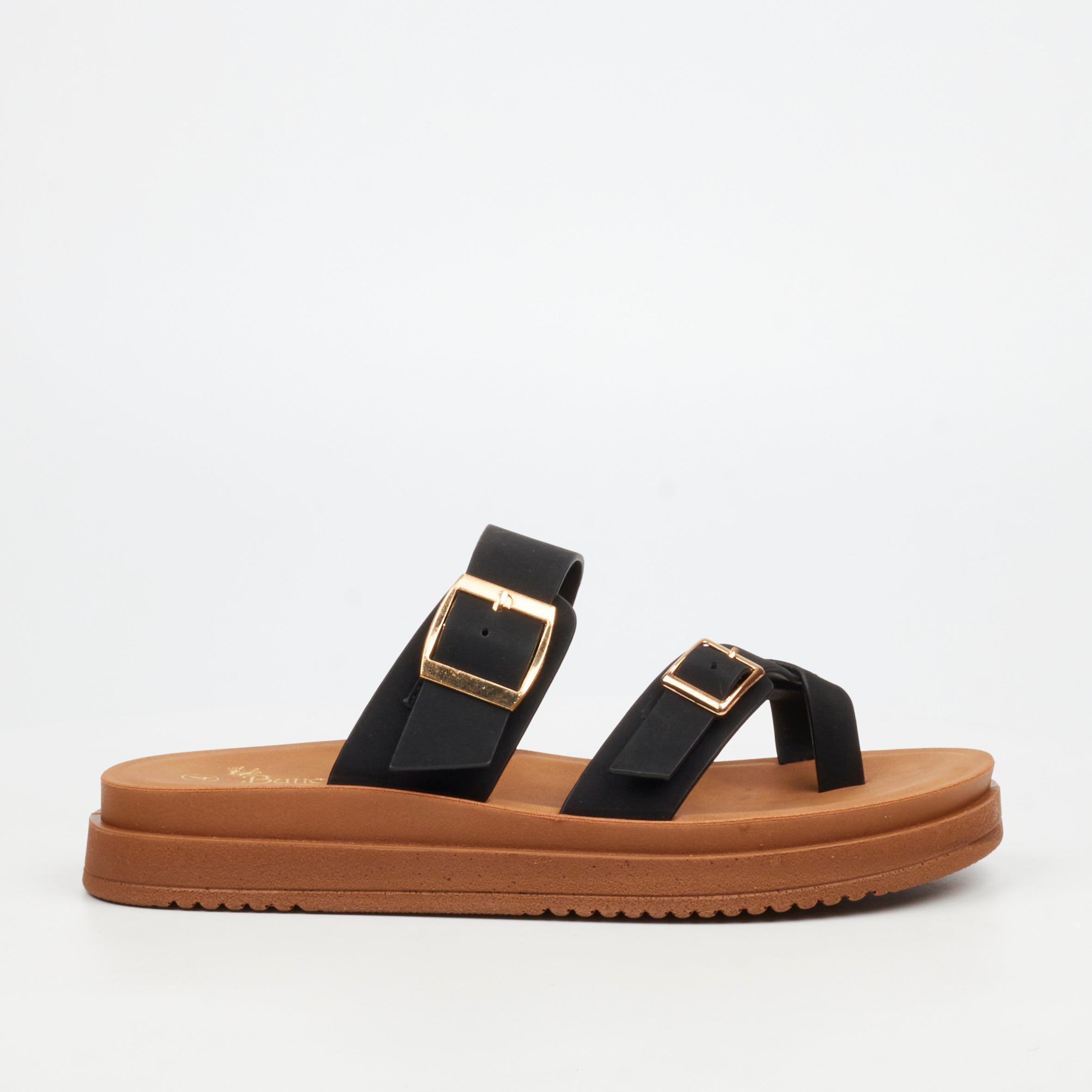 Butterfly Feet Slope 1 Sandal - Black footwear Butterfly Feet