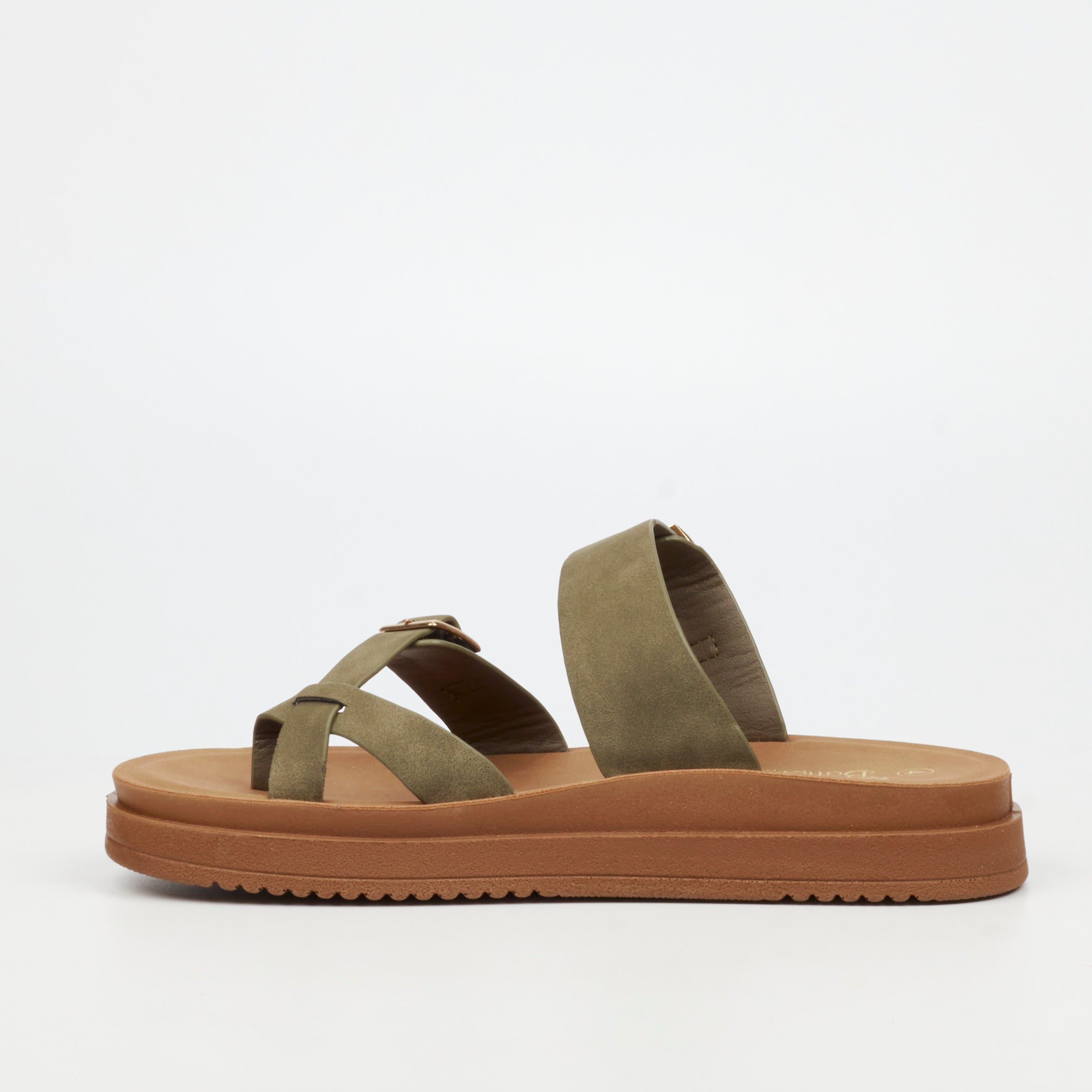 Butterfly Feet Slope 1 Sandal - Olive footwear Butterfly Feet