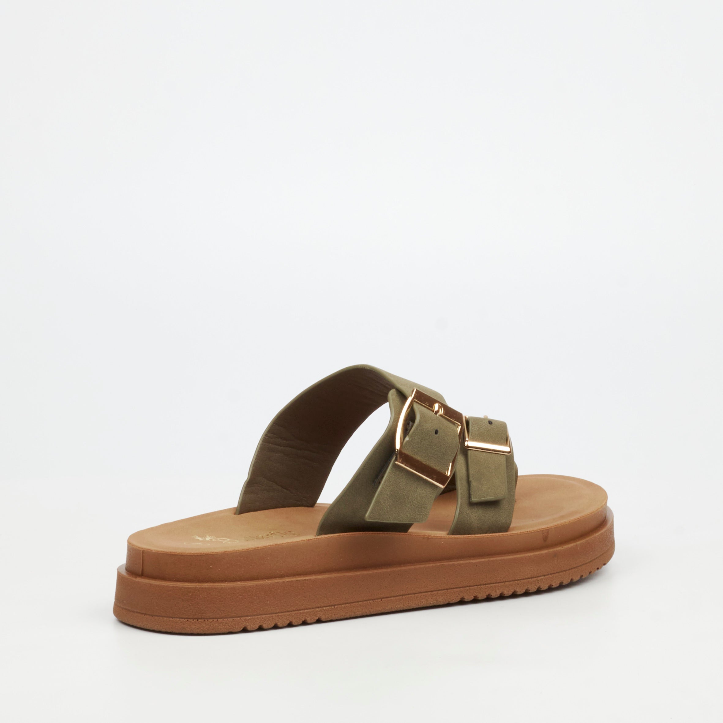 Butterfly Feet Slope 1 Sandal - Olive footwear Butterfly Feet