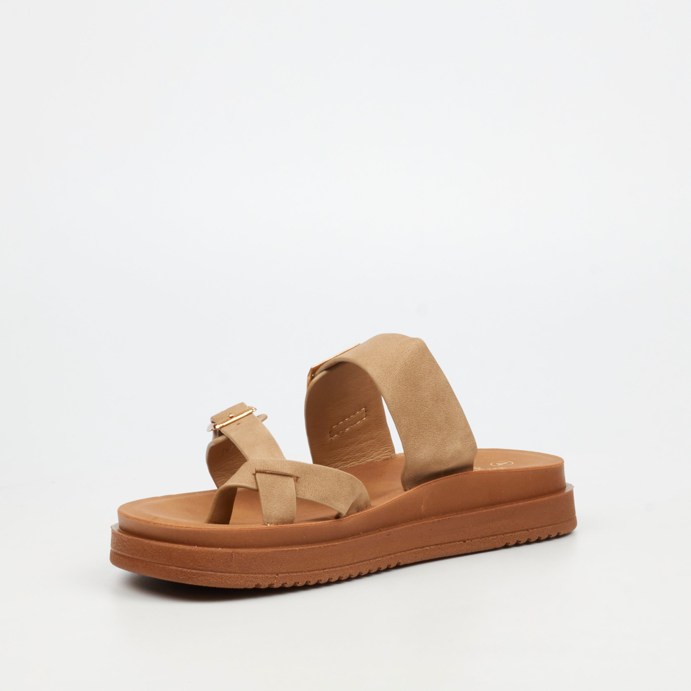 Butterfly Feet Slope 1 Sandal - Taupe footwear Butterfly Feet