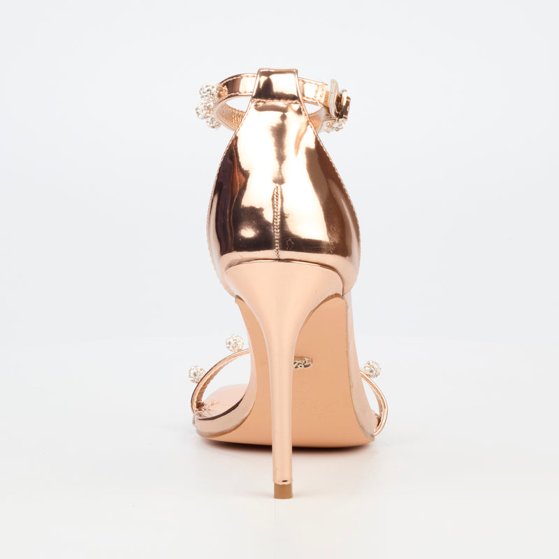 Miss Black Snazz 2 High Heel - Rose Gold footwear Miss Black