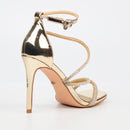 Miss Black Snazz 4 Heel - Gold footwear Miss Black