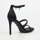 Miss Black Snazz 7 Heel - Black footwear Miss Black