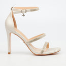 Miss Black Snazz 7 Heel - Ivory footwear Miss Black