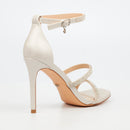 Miss Black Snazz 7 Heel - Ivory footwear Miss Black