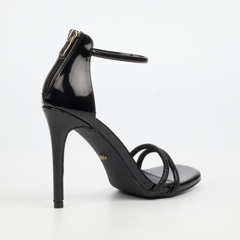 MIss Black Snazz 8 Heel - Black footwear Miss Black
