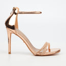 Miss Black Snazz 8 Heel - Rose Gold footwear Miss Black