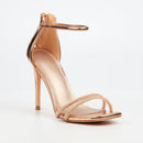 Miss Black Snazz 8 Heel - Rose Gold footwear Miss Black