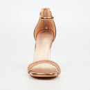 Miss Black Snazz 8 Heel - Rose Gold footwear Miss Black