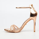 Miss Black Snazz 8 Heel - Rose Gold footwear Miss Black