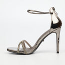 Miss Black Snazz 8 Heel - Pewter footwear Miss Black