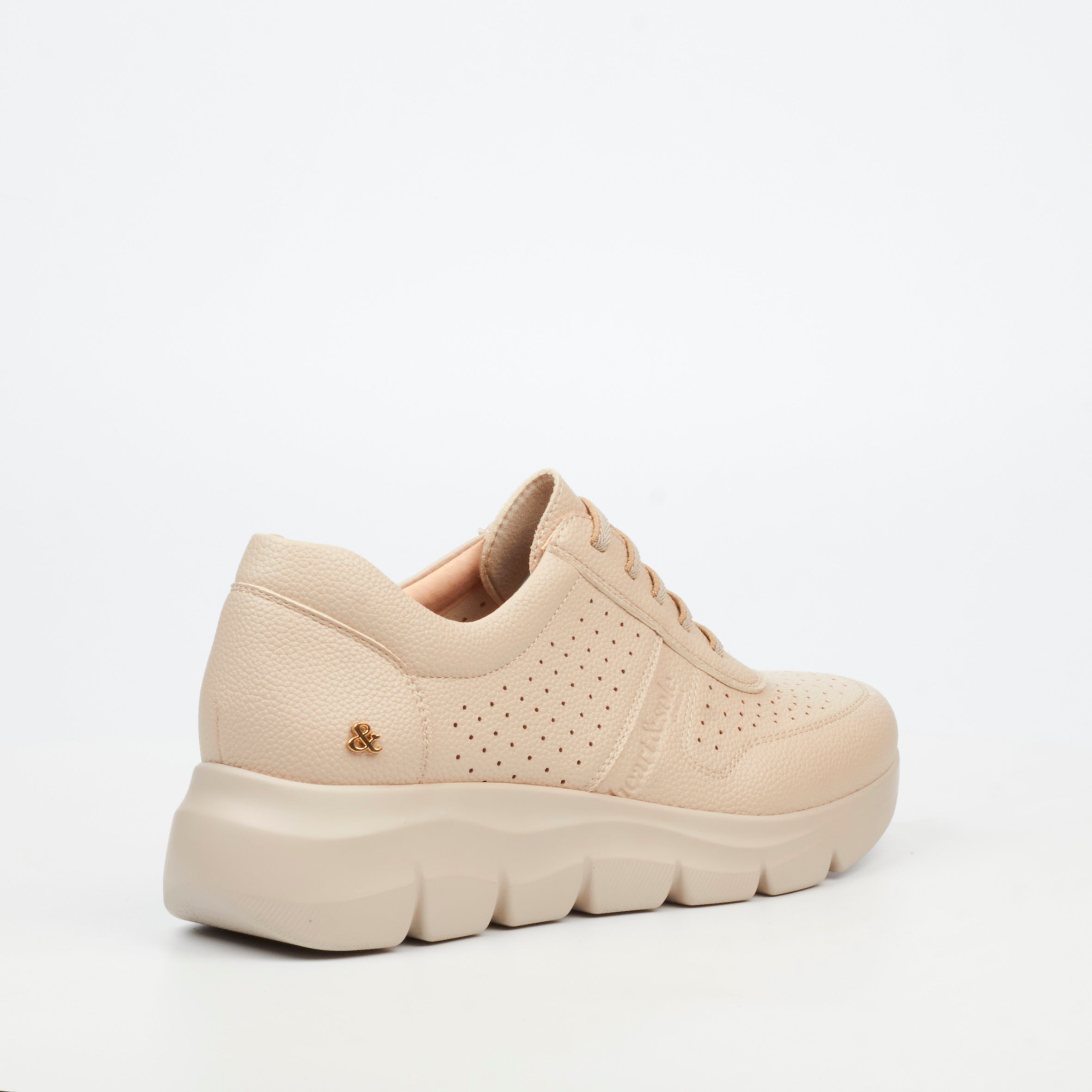 Heart & Sole Solace 1 Sneaker - Nude footwear Heart & Sole