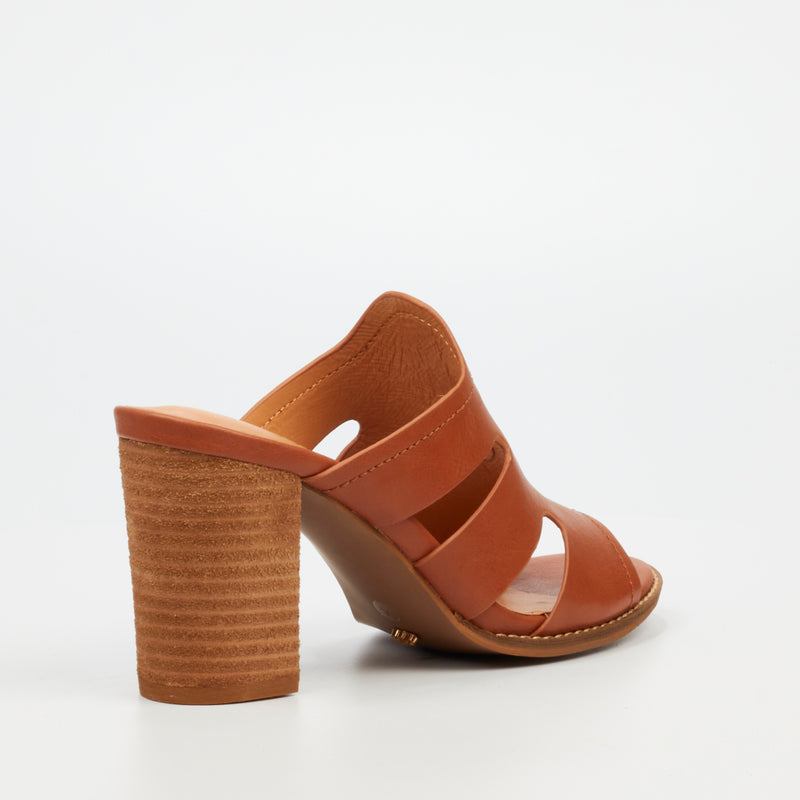 Miss Black Solo 1 Heel - Tan footwear Miss Black   