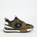 Urbanart Spirex 1 Faux Nubuck / Mesh Sneaker - Olive footwear UBRT