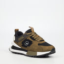 Urbanart Spirex 1 Faux Nubuck / Mesh Sneaker - Olive footwear UBRT