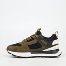 Urbanart Spirex 1 Faux Nubuck / Mesh Sneaker - Olive footwear UBRT