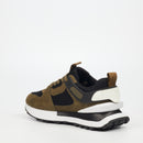Urbanart Spirex 1 Faux Nubuck / Mesh Sneaker - Olive footwear UBRT