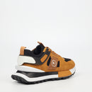 Urbanart Spirex 1 Faux Nubuck / Mesh Sneaker - Tan footwear UBRT