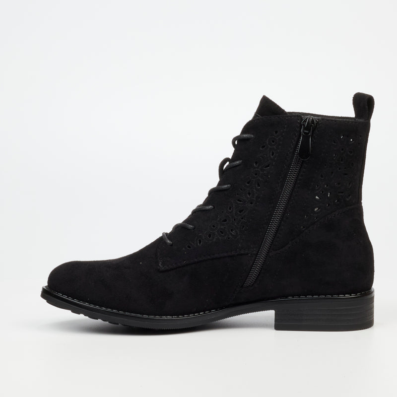 Viabeach Spring 1 Ankle Boot - Black footwear Viabeach