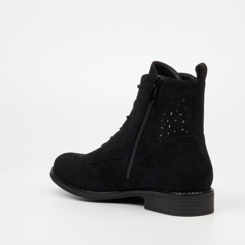 Viabeach Spring 1 Ankle Boot - Black footwear Viabeach