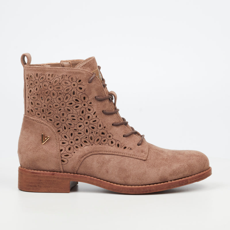 Viabeach Spring 1 Ankle Boot - Taupe footwear Viabeach