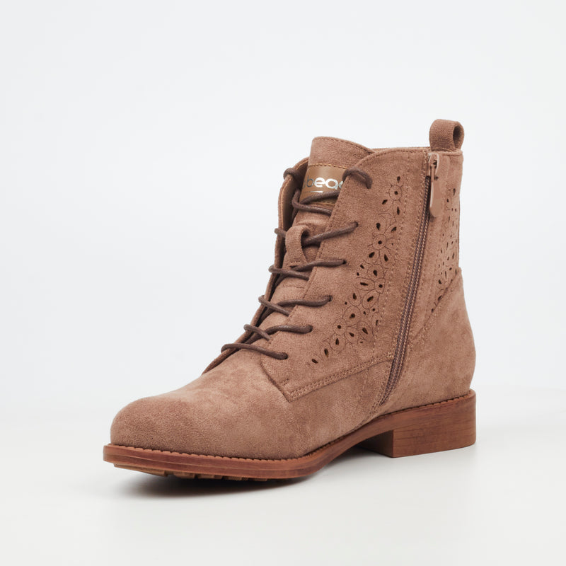 Viabeach Spring 1 Ankle Boot - Taupe footwear Viabeach