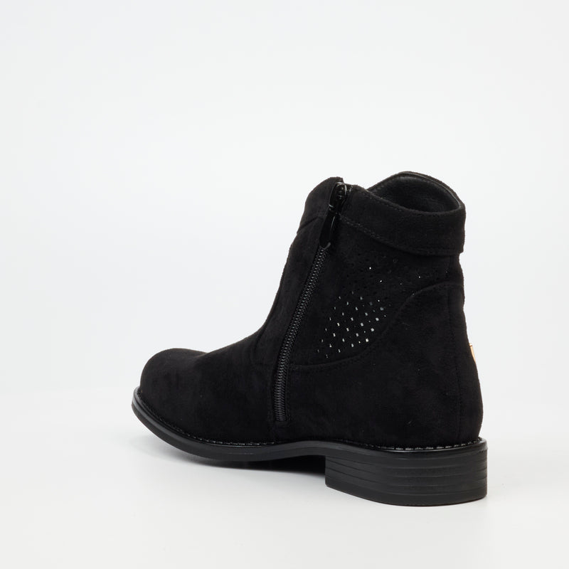 Viabeach Spring 2 Ankle Boot - Black footwear Viabeach