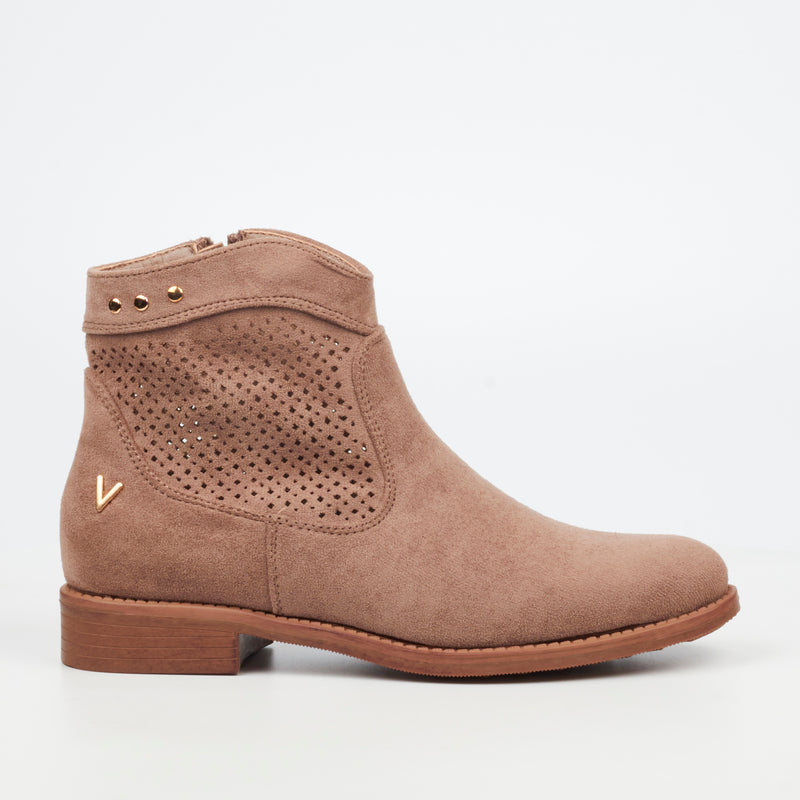 Viabeach Spring 2 Ankle Boot - Taupe footwear Viabeach