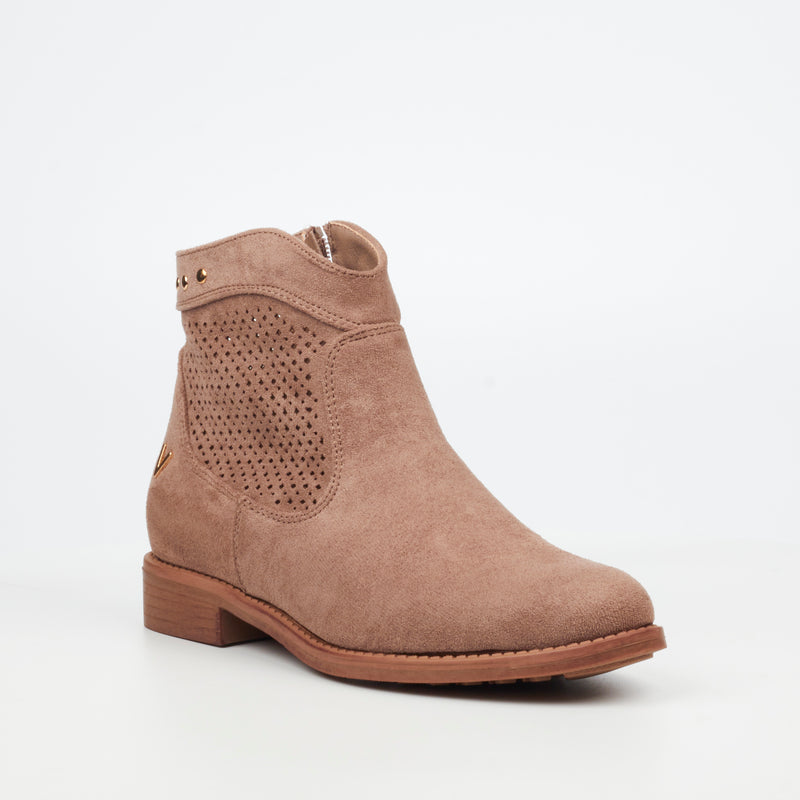 Viabeach Spring 2 Ankle Boot - Taupe footwear Viabeach