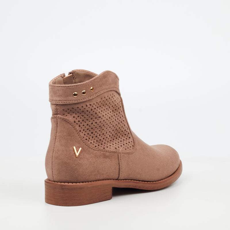 Viabeach Spring 2 Ankle Boot - Taupe footwear Viabeach