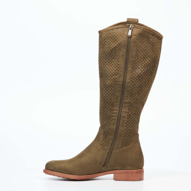 Viabeach Spring 3 High Boot - Olive footwear Viabeach