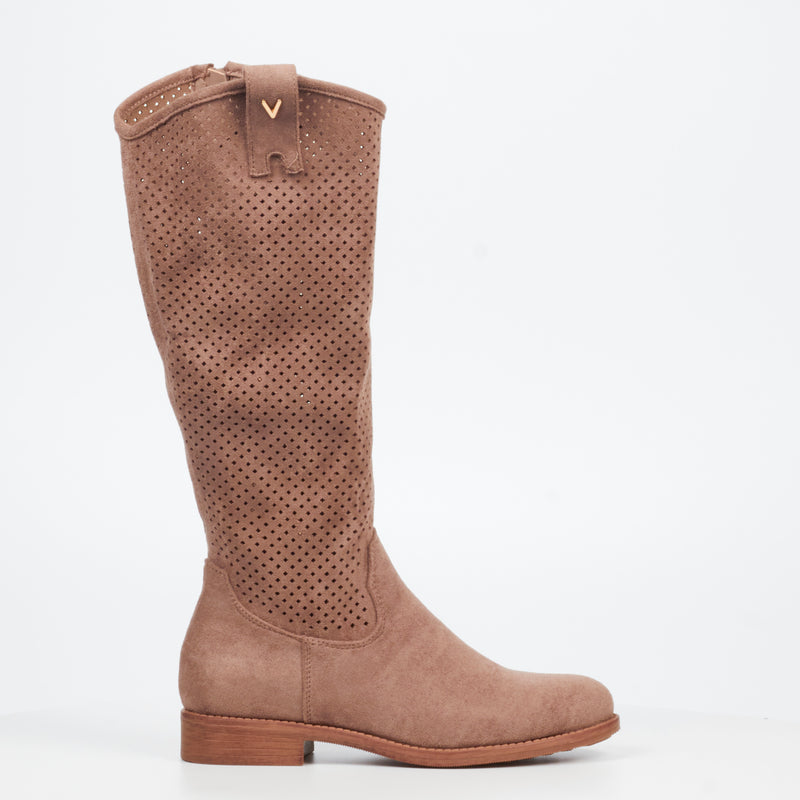 Viabeach Spring 3 High Boot - Taupe footwear Viabeach