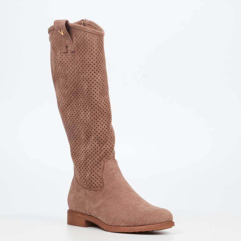 Viabeach Spring 3 High Boot - Taupe footwear Viabeach