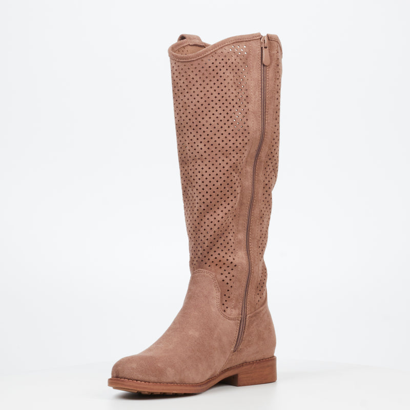 Viabeach Spring 3 High Boot - Taupe footwear Viabeach