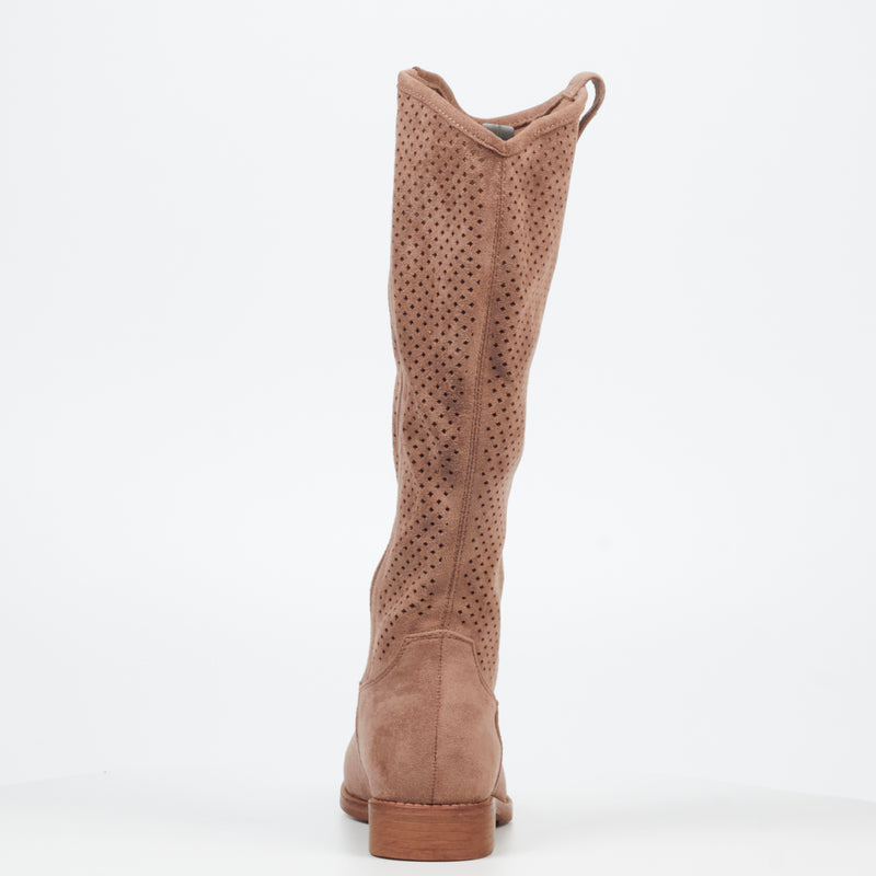 Viabeach Spring 3 High Boot - Taupe footwear Viabeach