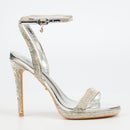 Miss Black Spritzer 1 Heel - Silver footwear Miss Black