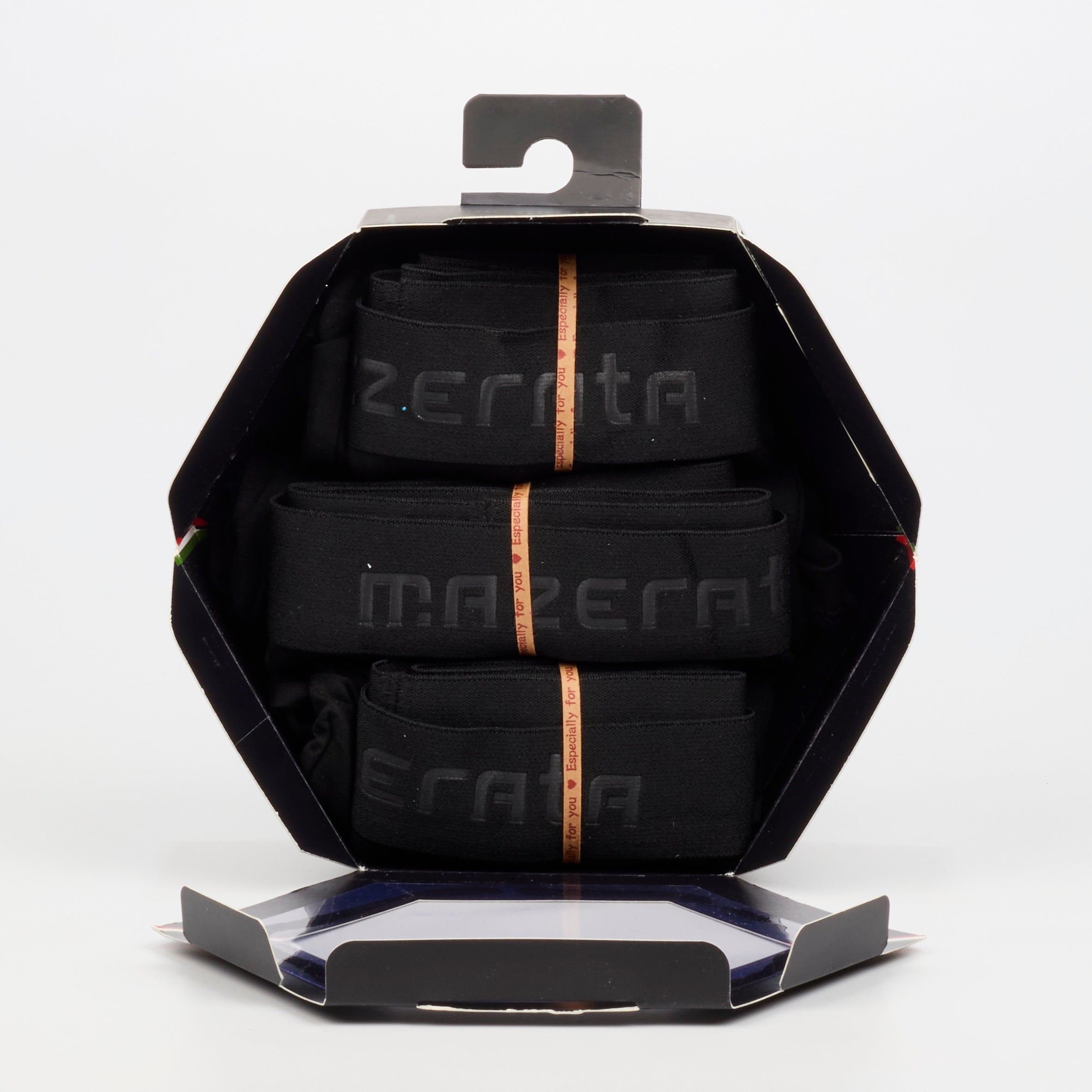 Mazerata Stealth Mode 1 Mens Boxers - Black underwear Mazerata
