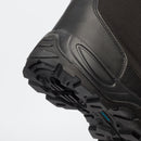 Grittgear Stealth 1 Genuine Smooth Leather / Canvas Ankle Boot - Black