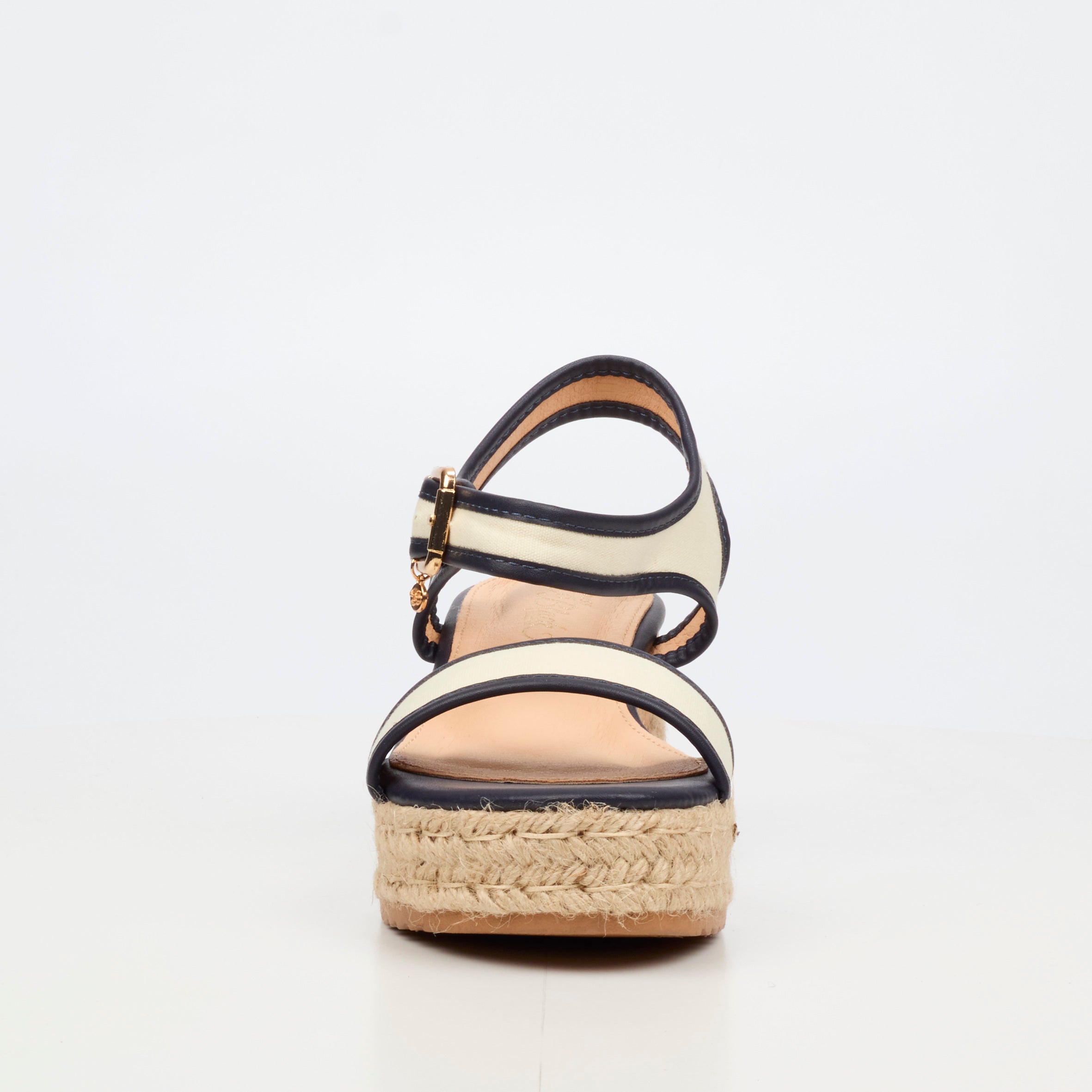 Miss Black Steffi 12 Wedge - Navy