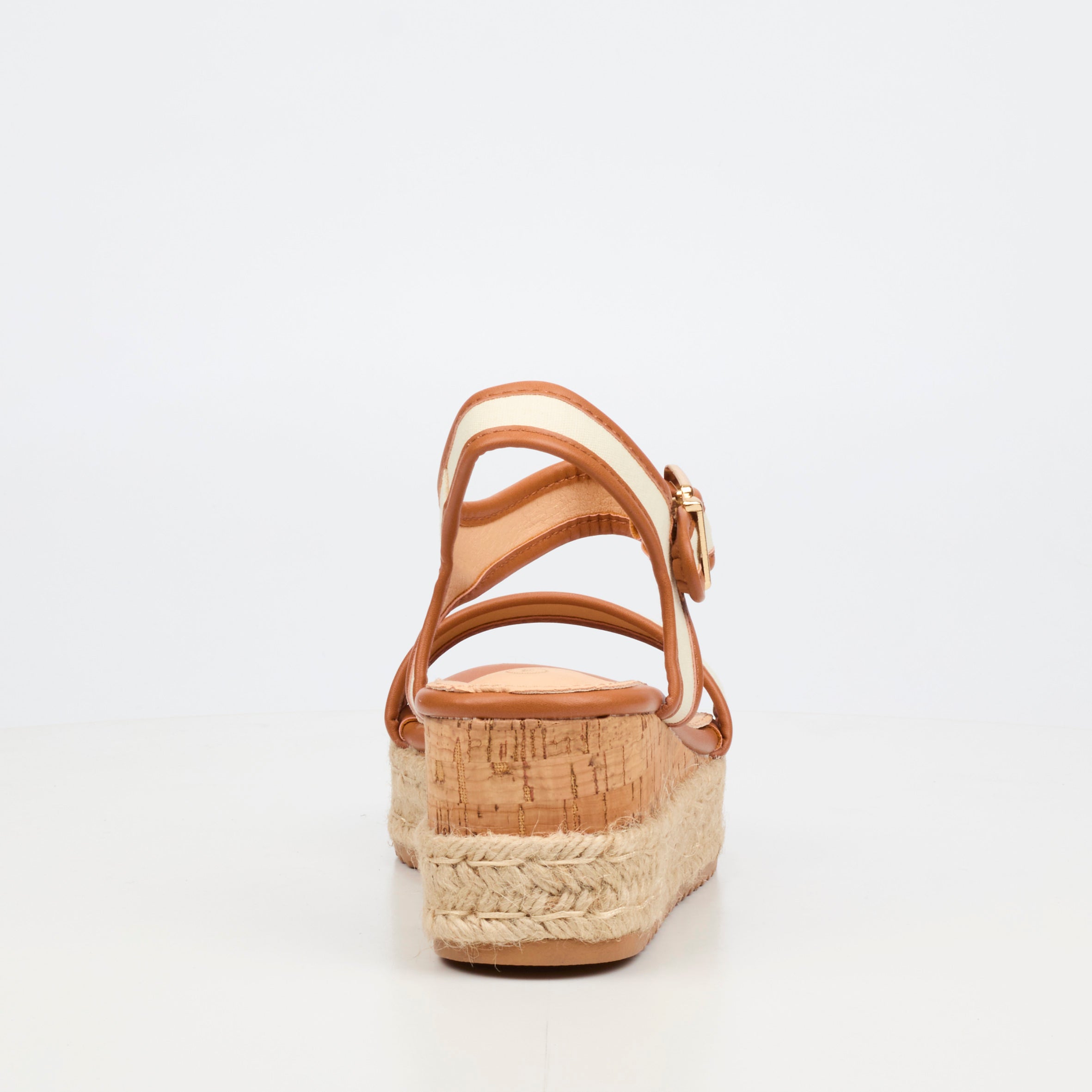 Miss Black Steffi 12 Wedge - Tan