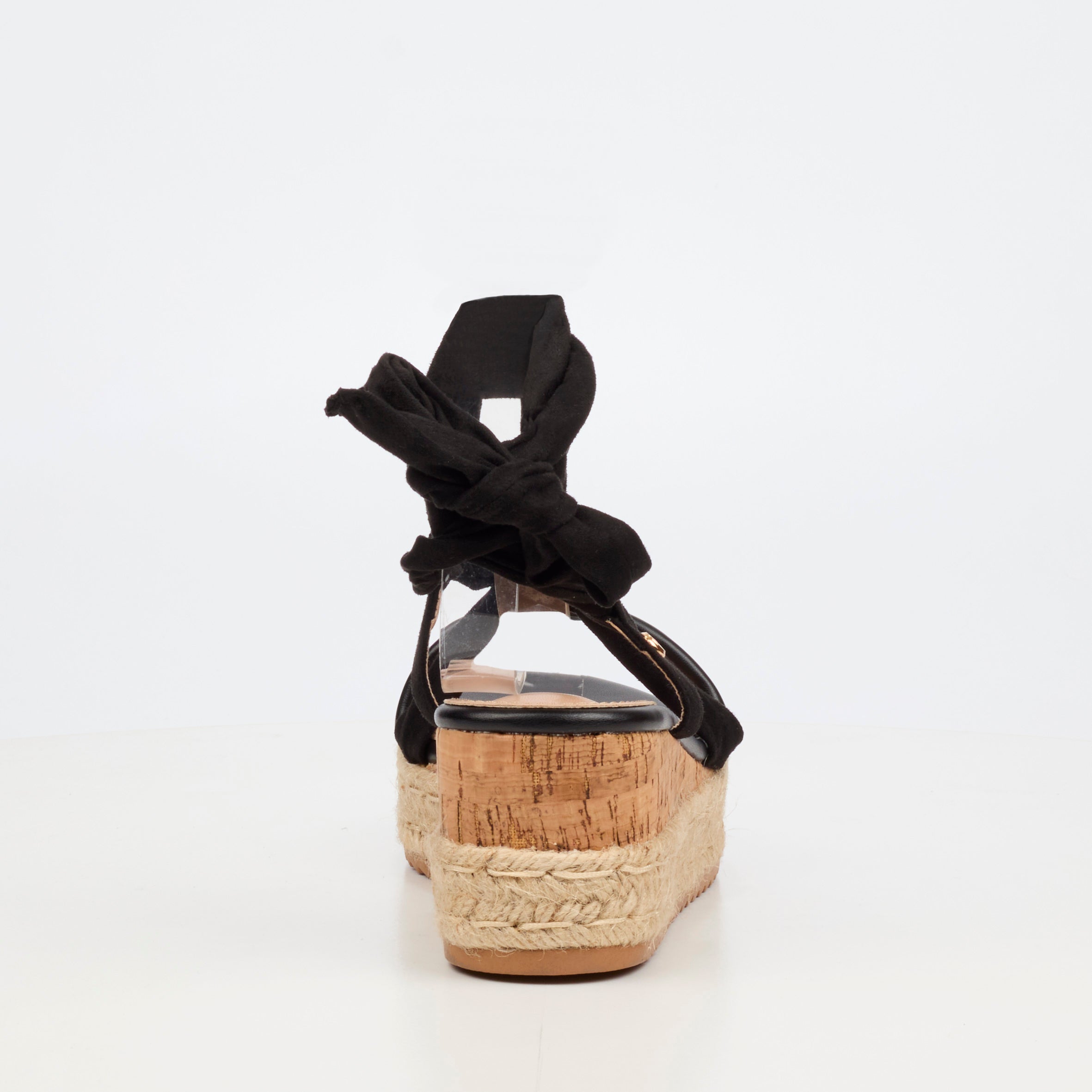 Miss Black Steffi 14 Wedge - Black