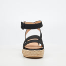 Miss Black Steffi 2 Wedge - Black footwear Miss Black