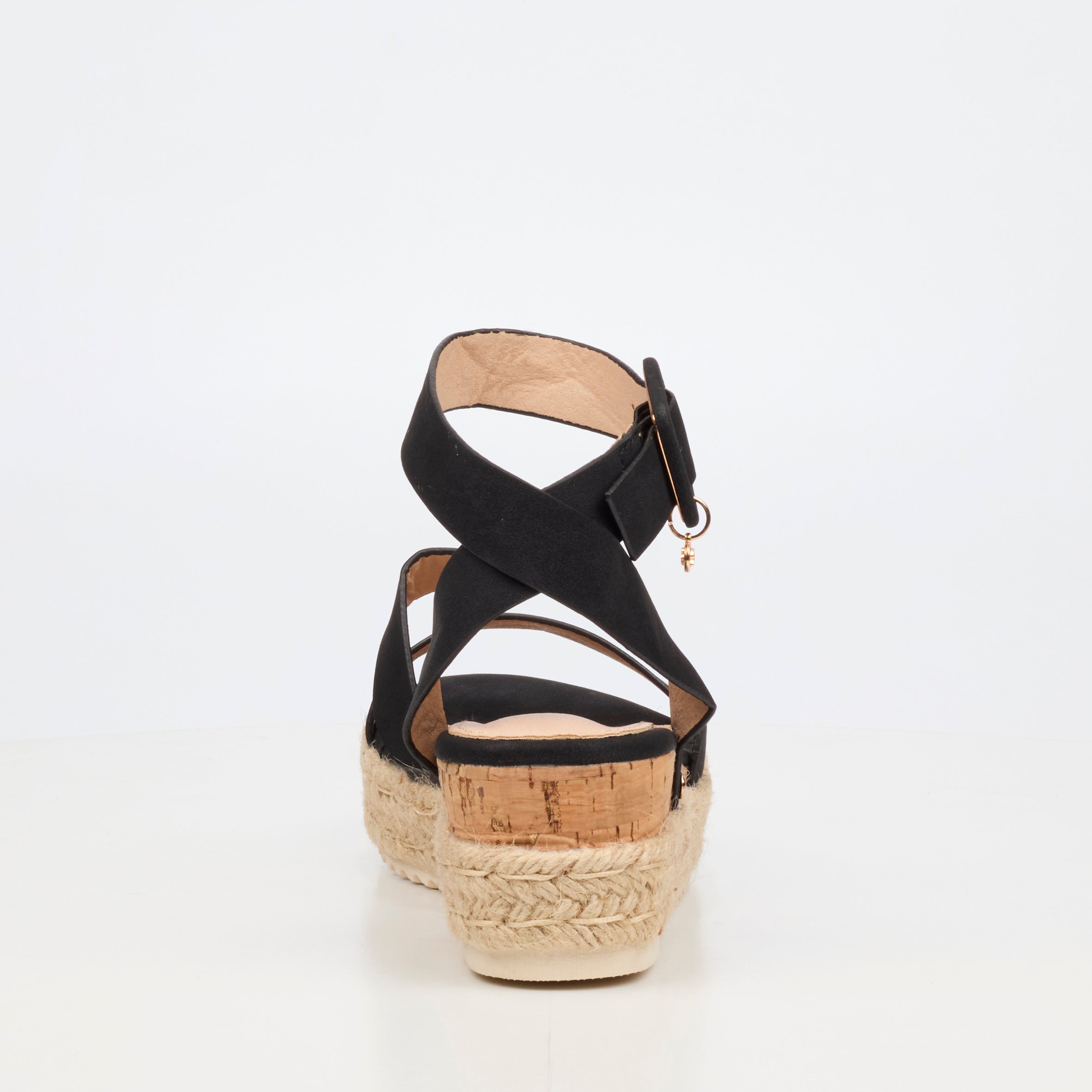 Miss Black Steffi 2 Wedge - Black