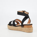 Miss Black Steffi 2 Wedge - Black footwear Miss Black