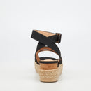 Miss Black Steffi 2 Wedge - Black footwear Miss Black
